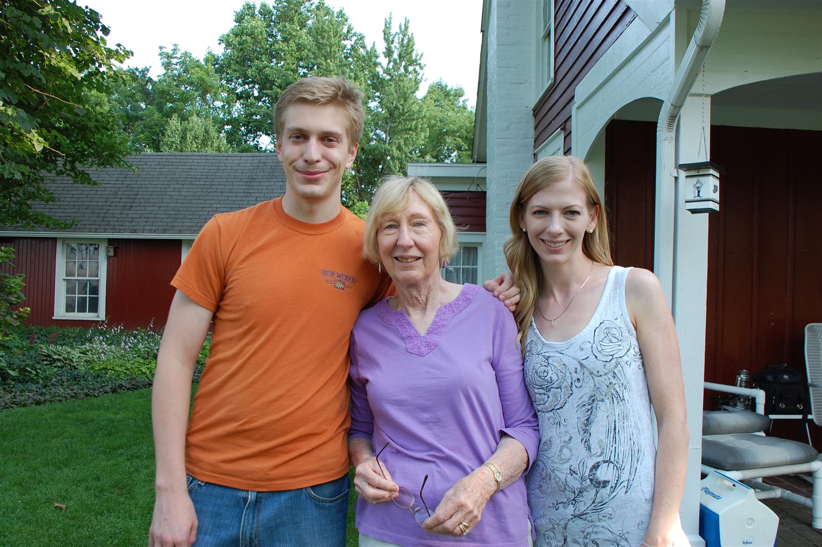 Andy, Mom & Diane