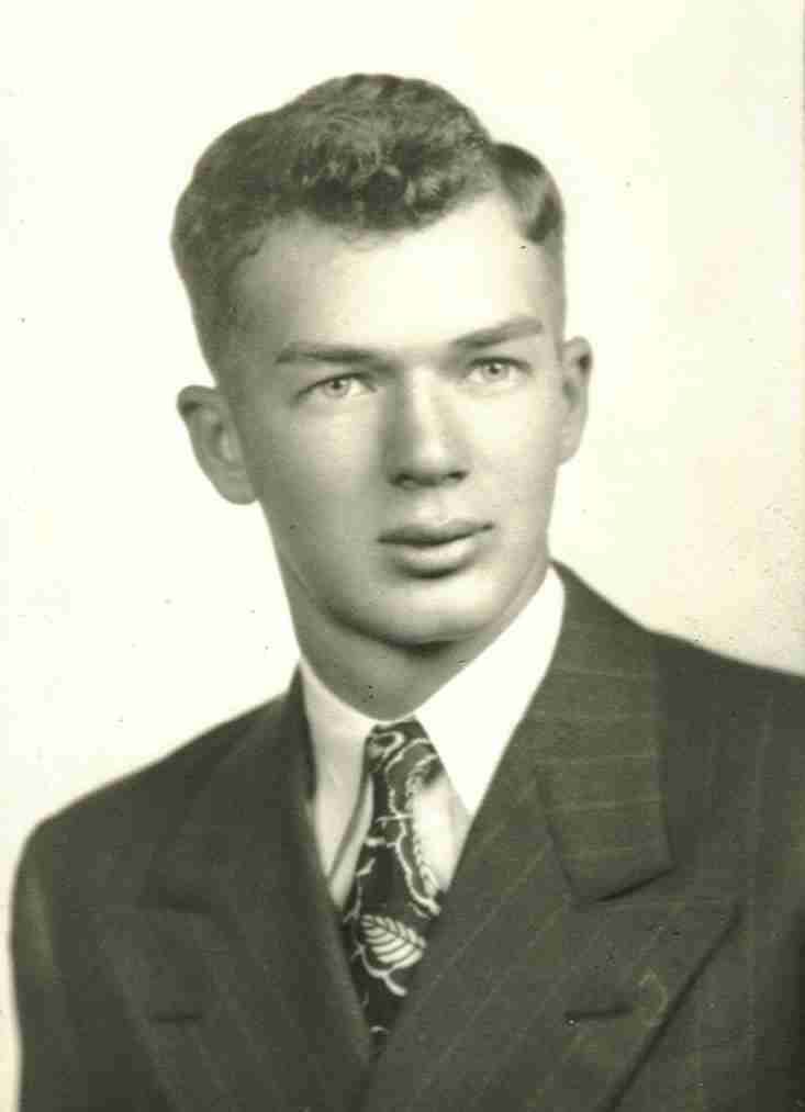 Lloyd's HS graduation picture in 1946.